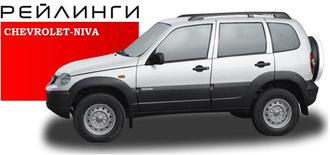 Рейлинги APS для Chevrolet Niva (Lada Niva)