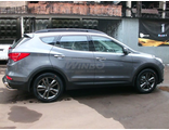 Рейлинги Hyundai Santa FE 2012-2019, OE Style (Winbo)
